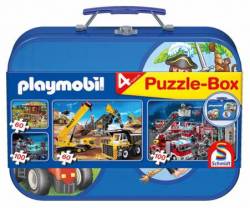 Playmobil – Βαλιτσάκι 2x60 + 2x100 Puzzles