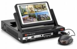 DVR4CH With 7 Inch LCD Screen